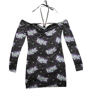 Dolls Kill x Bratz Overnight Sensation Halter Dress